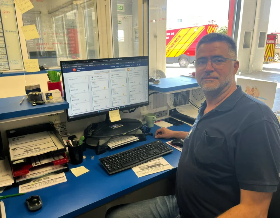 Óscar Marco, gerente de Chapistería Star
